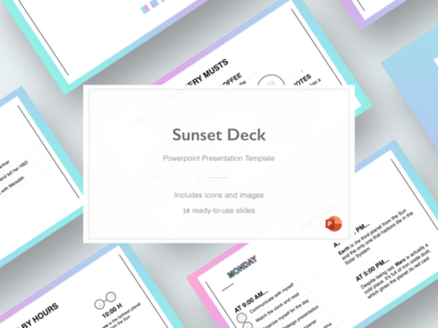日落 - 终极演示模板(Sunset - Ultimate Presentation Template)