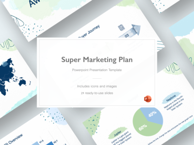 超级营销计划 - 终极演示模板(Super Marketing Plan - Ultimate Presentation Template)