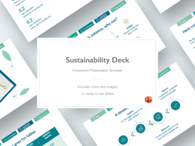 可持续发展甲板 - 终极演示模板(Sustainability Deck - Ultimate Presentation Template)