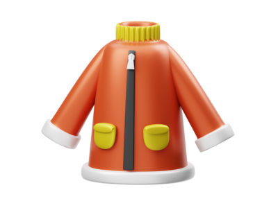 毛衣 3d 渲染插图(Sweater 3D Render Illustration)