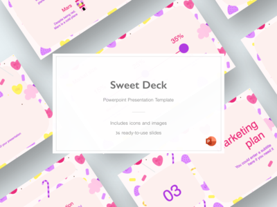 Sweet - 终极演示模板(Sweet - Ultimate Presentation Template)