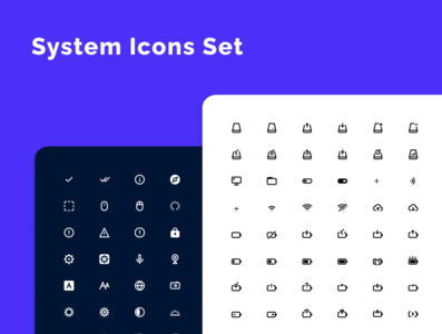 系统图标集(System Icons Set)