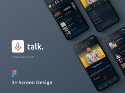 谈话 - 播客应用程序设计(Talk - Podcast App Design)