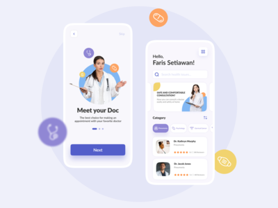 Medical App💊 - UI 移动设计(Medical App💊 - UI Mobile Design)
