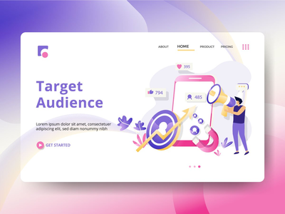 目标受众登陆页面(Target Audience landing page)