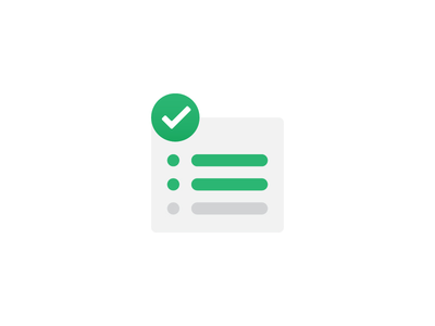 已完成任务列表图标说明矢量隔离(Done task to do list icon illustration vector isolated)