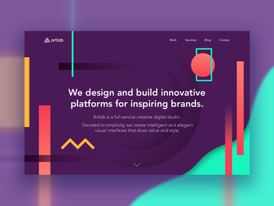 Artlab Studio - 数字代理迷你网站(Artlab Studio - Digital Agency Minisite)