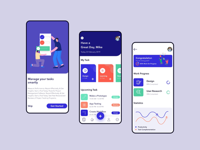 任务管理应用概念(Task management App Concept)