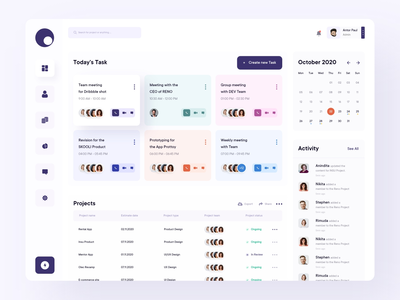 任务管理 Web 应用程序概念(Task management Web App Concept)