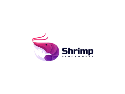 虾标志设计(Shrimp logo design)