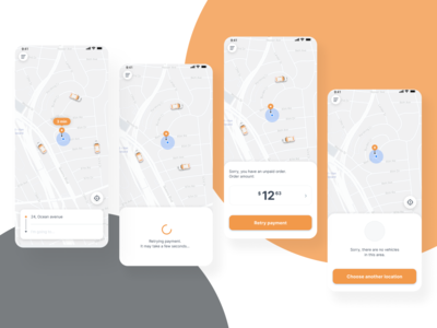 出租车预订应用程序 #7(Taxi Booking App #7)
