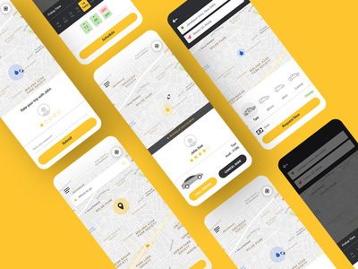 出租车预订移动应用程序(Taxi Booking Mobile App)