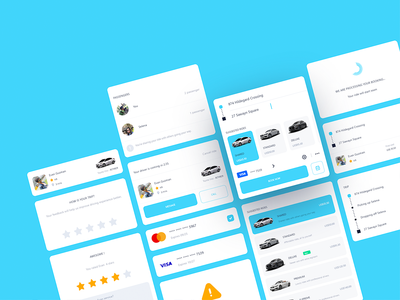 出租车预订 UI 组件(Taxi Booking UI Components)