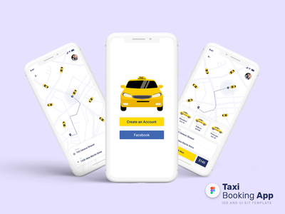 适用于 iOS 的出租车预订应用程序(Taxi Booking App for iOS)