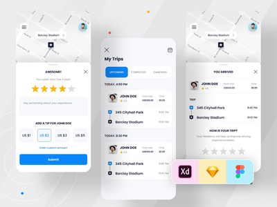 出租车预订应用程序(Taxi booking app)