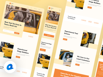出租车登陆页面(Taxi Landing Page)