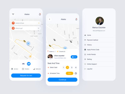 出租车服务应用(Taxi Service app)