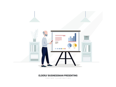 办公室文化矢量图(Office Culture Vector Illustration)