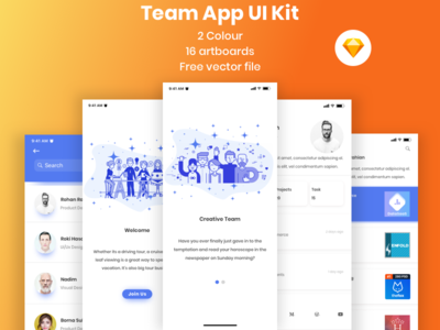 团队应用 UI 工具包(Team App UI Kit)