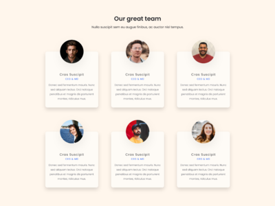 团队介绍 Web - UI Kits(Team Introduction Web - UI Kits)