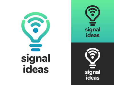 信号理念标志设计(Signal Ideas Logo Design)