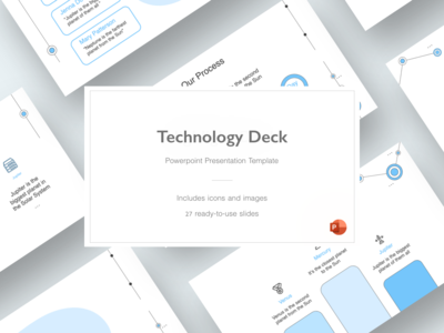 技术甲板 - 终极演示模板(Technology Deck - Ultimate Presentation Template)