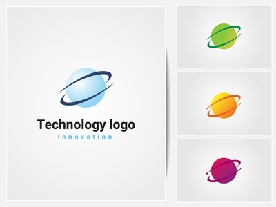 科技标志设计(Technology logo design)