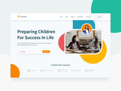 Topversity - 教育网站(Topversity - Education Website)