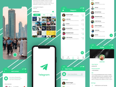 电报信使应用程序(Telegram Messenger App)