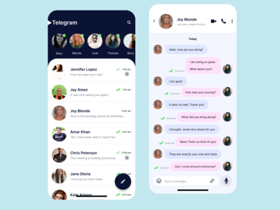 电报重新设计(Telegram Redesign)