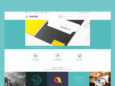 Tempcore - 商务 HTML5 模板(Tempcore - Business HTML5 Template)