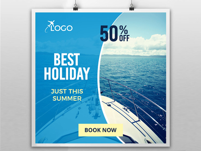 旅游社交媒体横幅（横幅 26）(Travel social media banner (Banner 26))