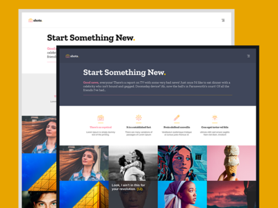 个人作品集/画廊模板(Personal portfolio / Gallery Template)