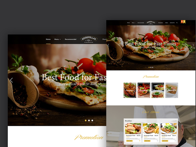 点餐网站设计探索(Food Order Website Design Exploration)