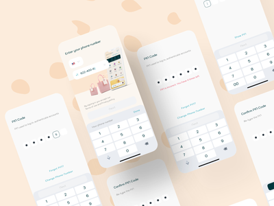 注册 Digital Wallet 移动 UI 套件(Sign Up Digital Wallet Mobile UI Kit)