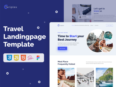 Teriplex - 着陆页旅行(Teriplex - Landing Page Travel)