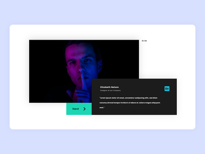 推荐网页登陆页面(Testimonials Web Landing Page)