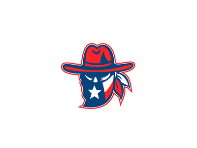 德克萨斯州不法之徒德克萨斯国旗吉祥物(Texan Outlaw Texas Flag Mascot)