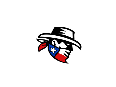 德州强盗牛仔侧复古(Texas Bandit Cowboy Side Retro)