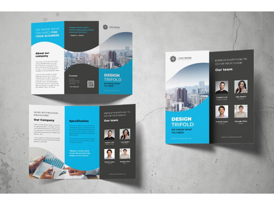 三折小册子(TriFold Brochure)
