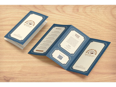 三折小册子(TriFold Brochure)