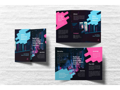 三折小册子(TriFold Brochure)