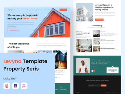 Levyna - 高级模板属性系列 1(Levyna - Premium Template Property seris 1)