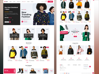 时装店 HTML Web 模板(Fashion Store HTML Web Template)