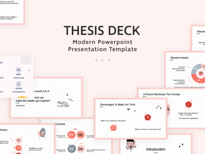 论文PowerPoint演示模板(Thesis PowerPoint Presentation Template)