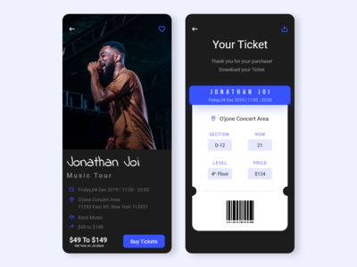 票务应用(ticket App)