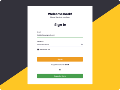 页面设计 (Adobe XD)(Sign In Page Design (Adobe XD))