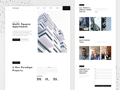 房地产网站设计(Real estate website design)