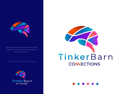 大脑标志设计 l 医疗标志标志(brain logo design l medical logo sign)