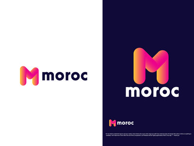 M字母标志标志设计 - M标志 - M字母标志 - LOGO设计模板(M letter mark logo design - M logo - M letter logo - LOGO DESIGN TEMPLATE)